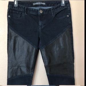 Express Stella Low Rise Ankle Legging Jeans